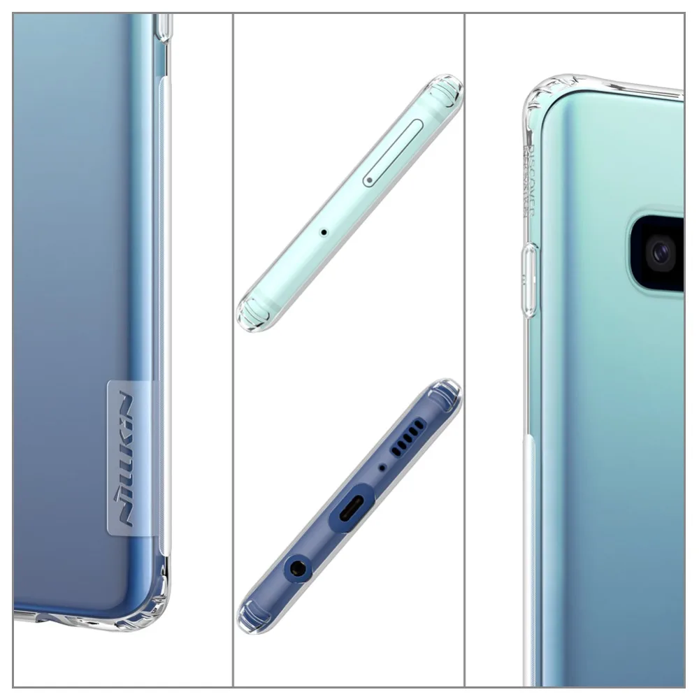 10 шт./лот чехол для телефона Samsung Galaxy S10 plus Nillkin Nature TPU мягкий чехол|Бамперы| |