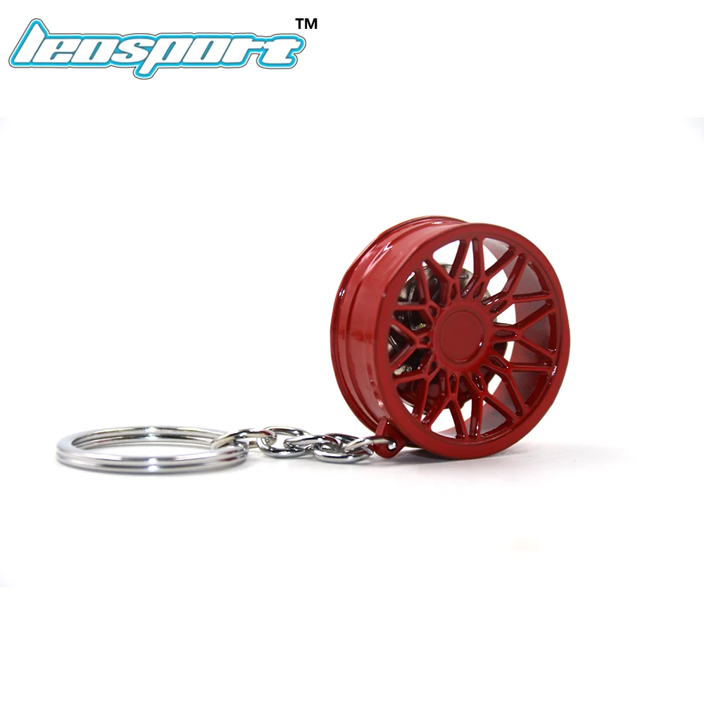 Leosport-JDM стиль колеса автомобиля Nos Turbo брелок для ключей для honda fans металл с тормозными дисками 001