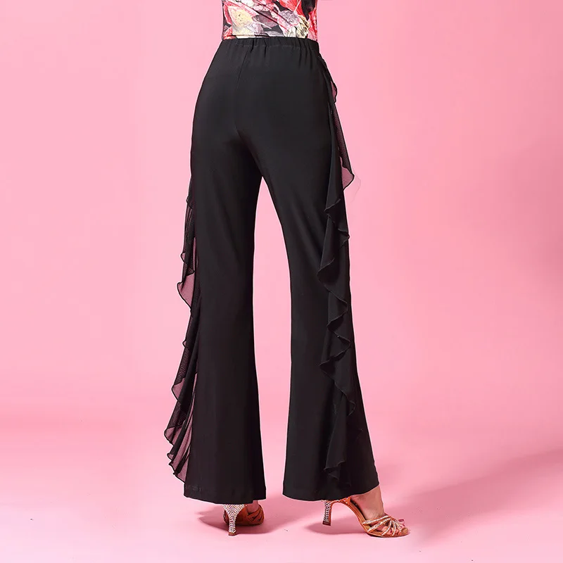 Новые женские штаны для латинских танцев женское современных тренировочные