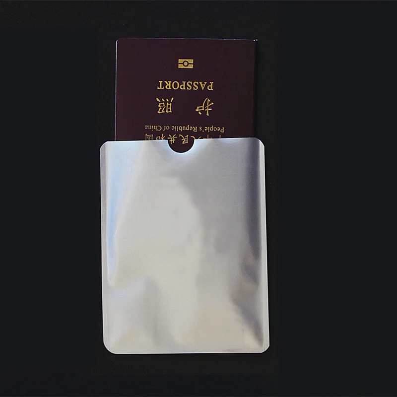 5 шт./компл. RFID блокирующие рукава противоугонная защита для паспорта сумка