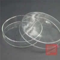 high temperature resistant glass culture dish 90mm 1 set of highly transparent petri dish bottom cover