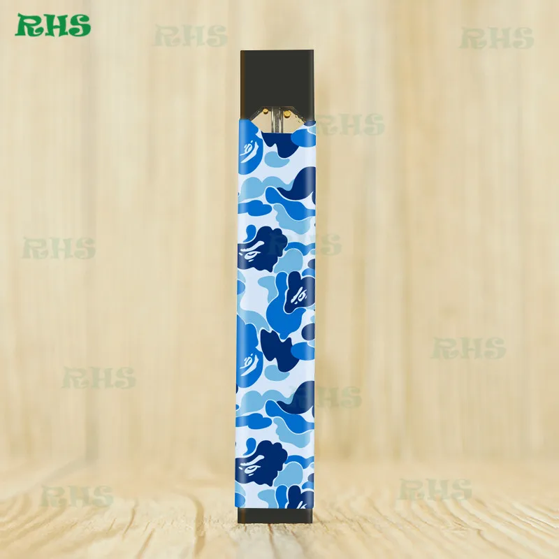1 шт. цветная наклейка на кожу для Pax Juul защитный силиконовый чехол для juul ecig kit vape ручка juul обёрточная бумага - Цвет: sticker3