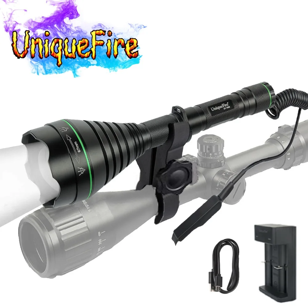 UniqueFire 1508 IR 940NM T67 светодиодный фонарик инфракрасный фонарь с дистанционным