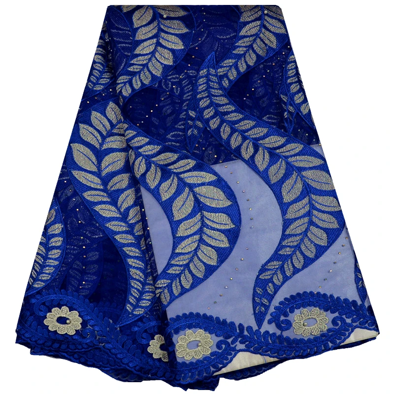 Оптовая Французский Шнурок Ткани С Камнями Высокого Качества Африканская Сеть