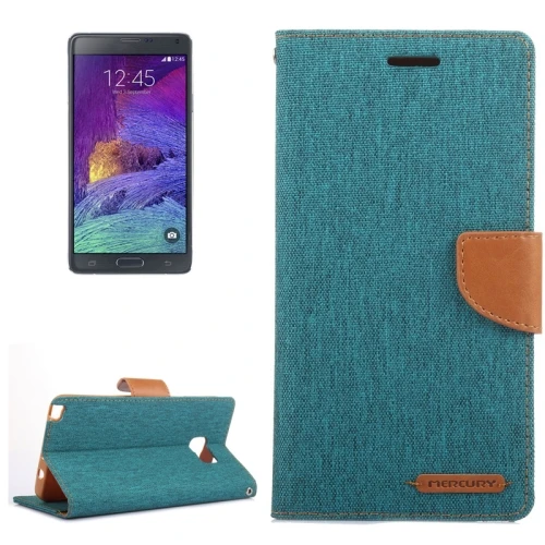 Luxury Denim Flip Leather Wallet Case For Samsung Galaxy Note 5 N9200 + Card Slot Coque 5pcs/lot | Мобильные телефоны и