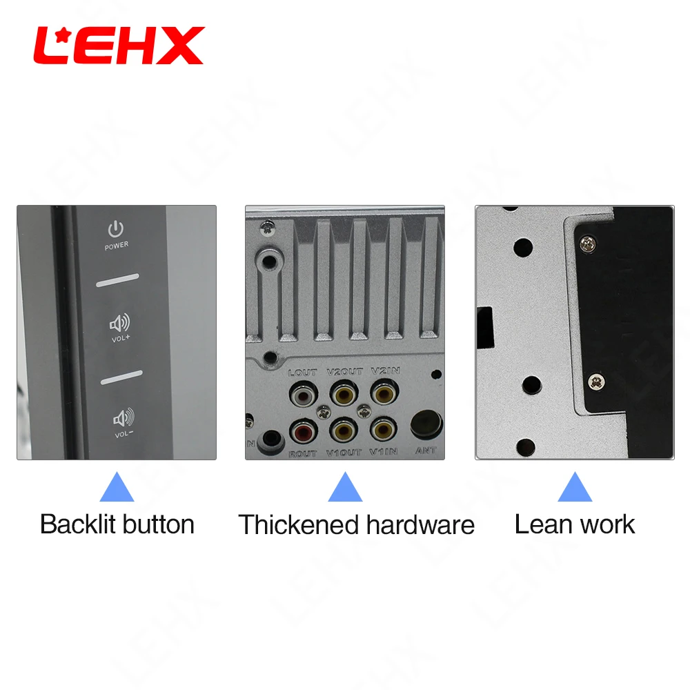 LEHX автомобильный радиоприемник mp5 плеер 7 дюймов 2din USB MP3 MP4 MP5 для Toyota Camry/Vios/Corolla/wish/Altis/Поддержка зеркального соединения Android 8,0