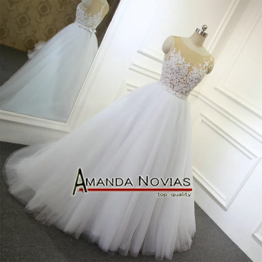 Свадебное платье с кружевом и аппликацией на спине модель 2019|wedding dress|wedding dress 2017robe