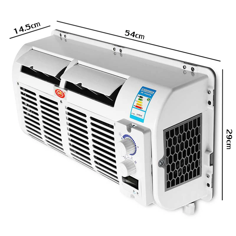 100W 12 V/24 V настенный автомобильный Кондиционер воздуха dehumidifie многофункциональный вентилятор охлаждения испаритель для автомобиля Караван грузовик