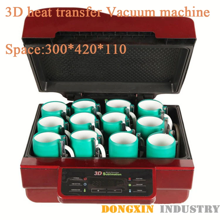 

sunmeta 3D heat transfer machine 3D Vacuum machine new technical for sublimation printing 1 year warranty