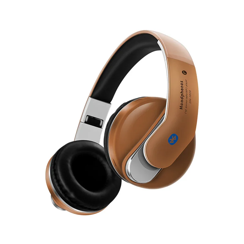 Беспроводные bluetooth-наушники с шумоподавлением складные стереонаушники