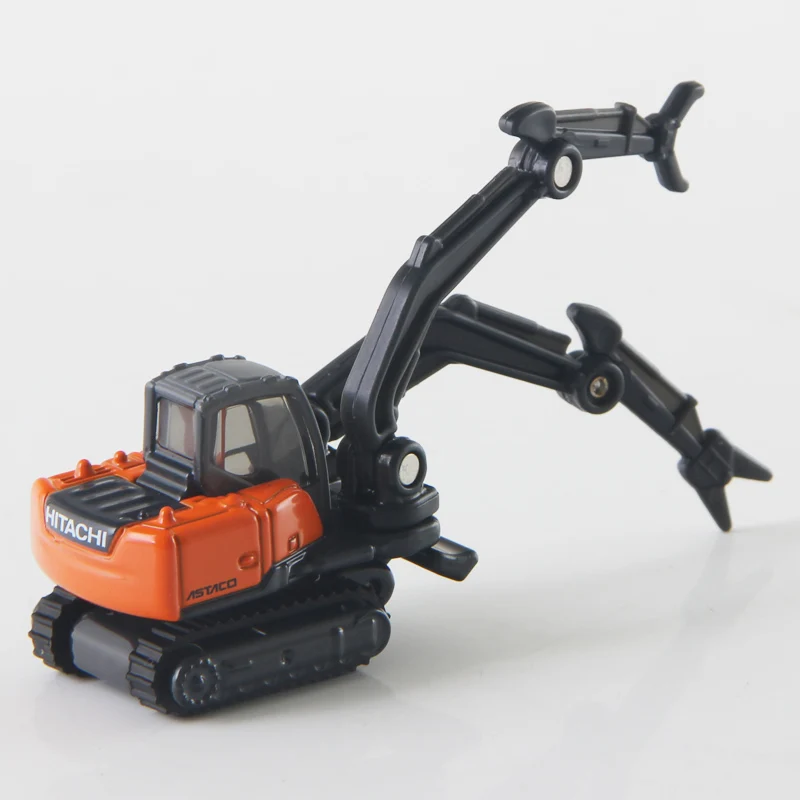Takara Tomy Tomica 1/90 HITACHI машина с двойным рычагом Astaco металлическая литая модель