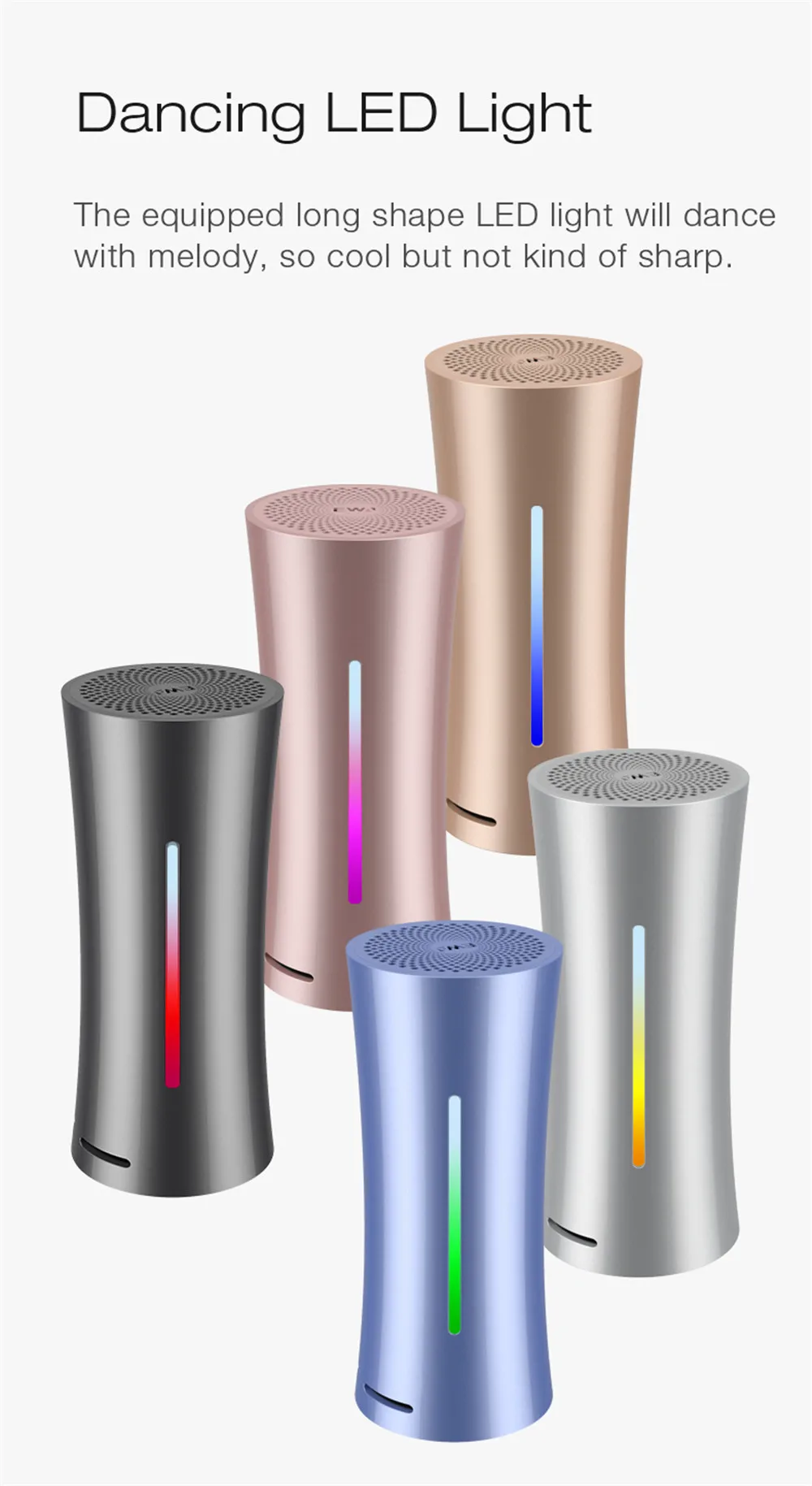 EWA A115, Беспроводная Bluetooth колонка, Портативный HIFI маленький динамик для телефона, для спорта на открытом воздухе, Bluetooth плеер, Bluetooth, MP3 плеер