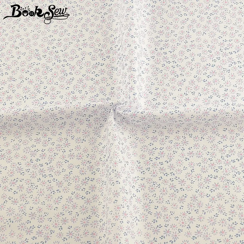 Booksew, хлопок, саржа, ткань для шитья, цветочный дизайн, Telas, домашний текстиль, Tecido, сделай сам, платье, детская простыня, Лоскутная кукла
