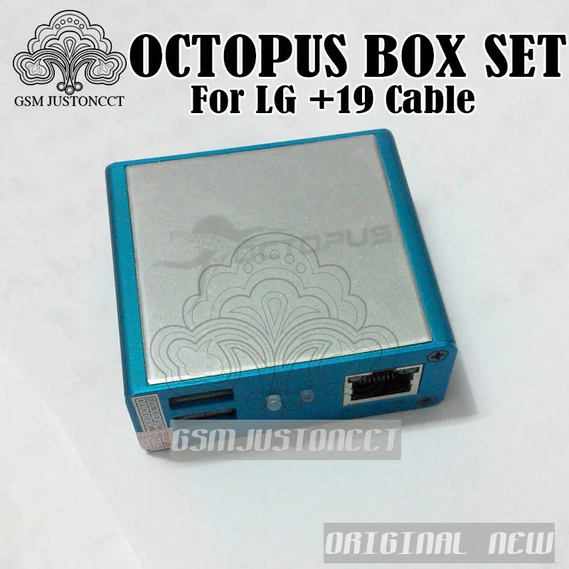 2018 оригинальная новая коробка Octopus/Octoplus для LG с 19 кабелями ремонт и вспышка от
