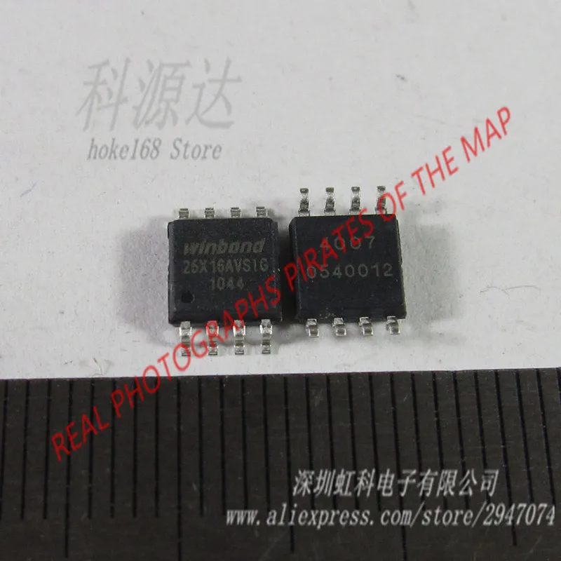 W25X16AVSSIG 25X16AVSIG 16M-BIT СЕРИАЛЬНАЯ ФЛЕШ-ПАМЯТЬ С СЕКТОРОМ 4 КБ И ДВОЙНОГО ВЫХОДА SPI в