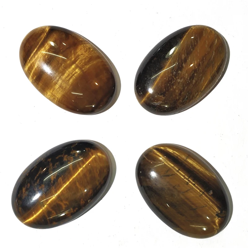 Crystal Natural Rose Quartz Oval Shaped Striped Agate Carved Palm Love Healing Gemstones Jewery Accessories | Украшения и