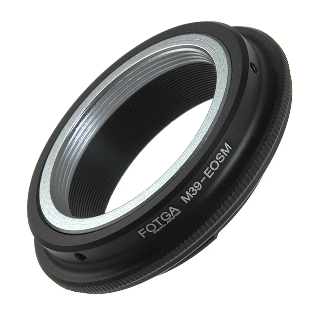 Кольцо адаптер FOTGA для объектива Leica M39 L39 Для беззеркальных камер Canon EOS EF M M2