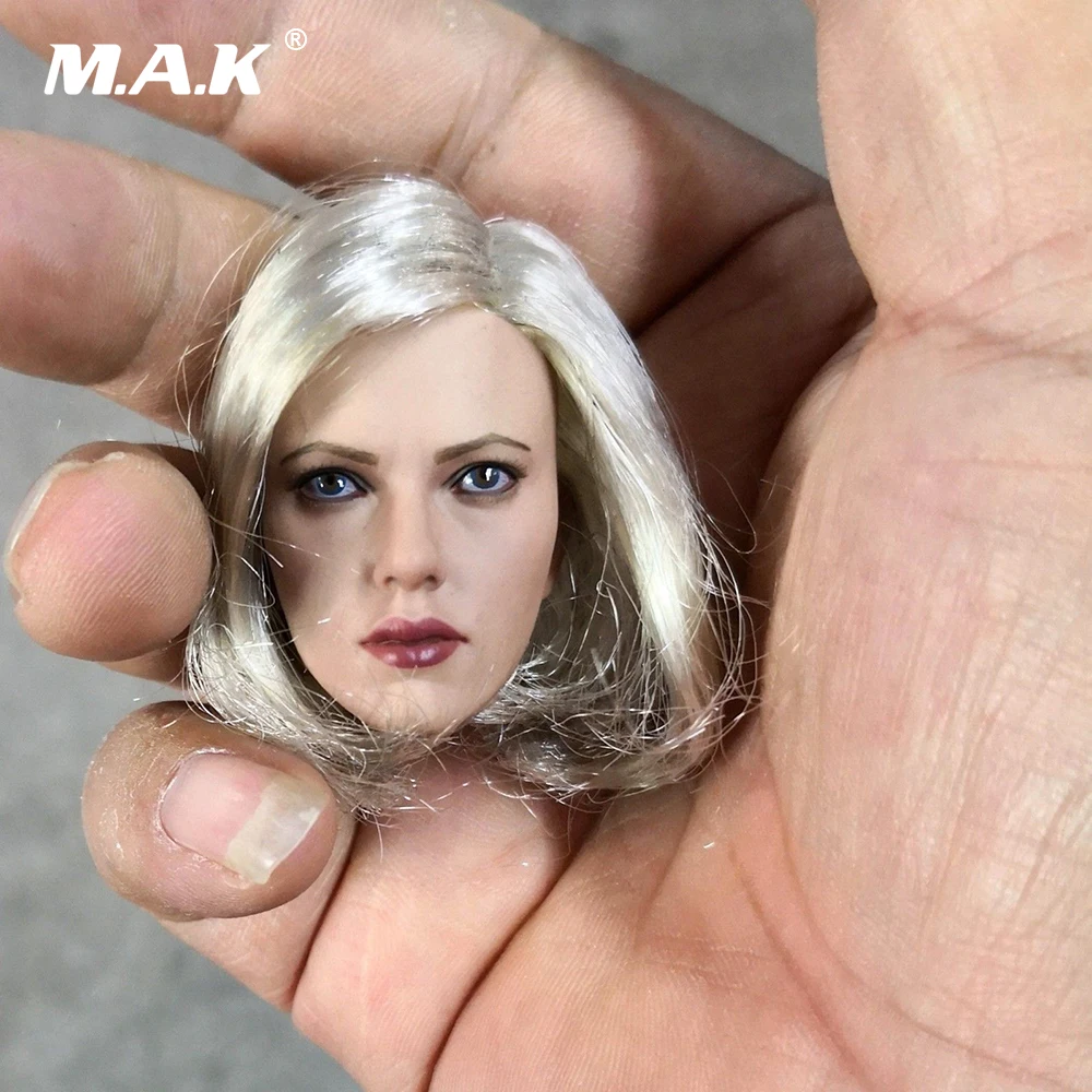 Scarlett головы Scuplt 1:6 весы женская голова резьба Модель игрушки для детей возрастом