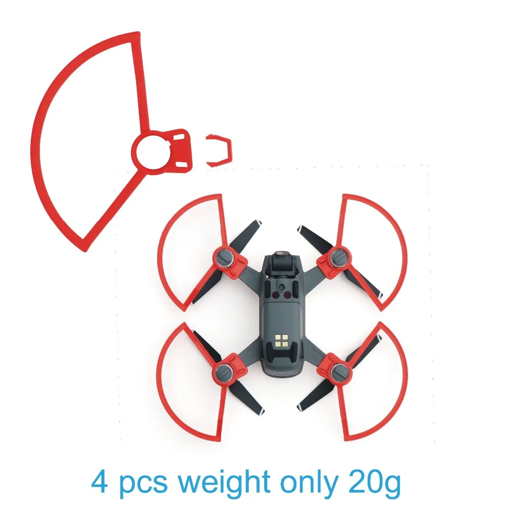 4 шт. реквизит для пропеллера защита от крушения лезвия бампера DJI Spark аксессуары