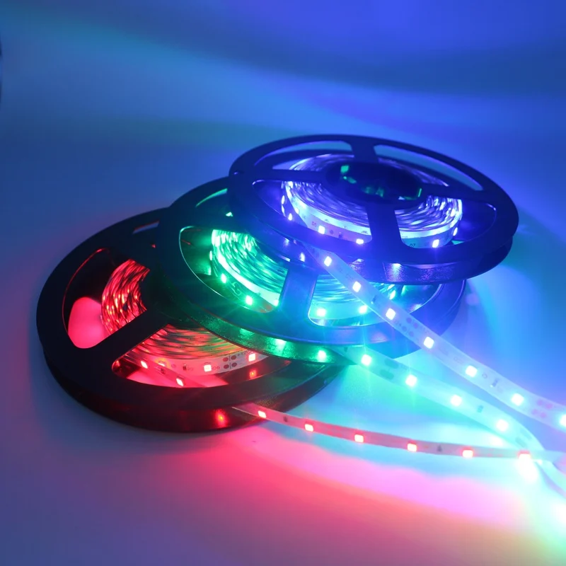 

SZYOUMY 2835 SMD Led Strip Light Dc 12V 60Leds/M Indoor Decorative More Brighter Than 3528 5050 Tape White Blue Red