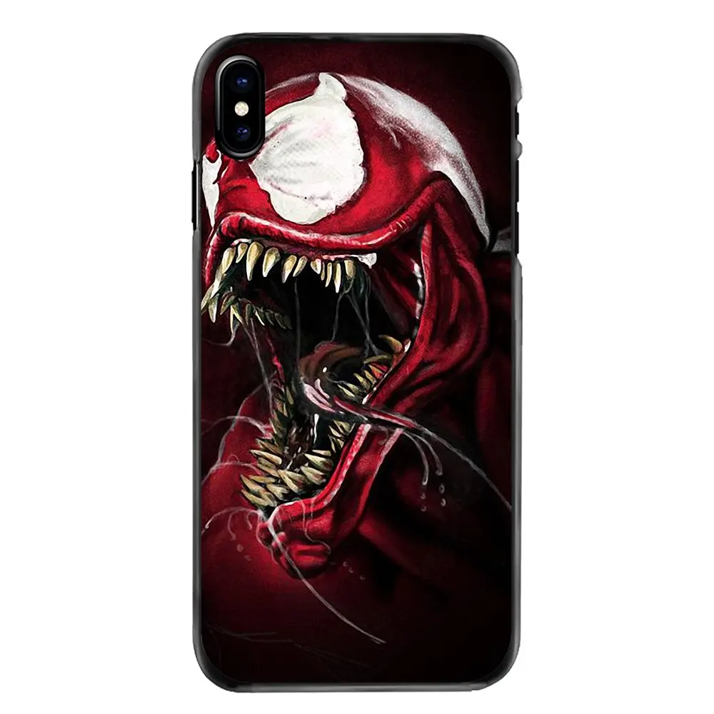 Marvel Spiderman Black Suit Villain Venom Symbol For Samsung Galaxy A3 A5 A7 A8 J1 J2 J3 J5 J7 Prime 2015 2016 2017 Phone Covers |