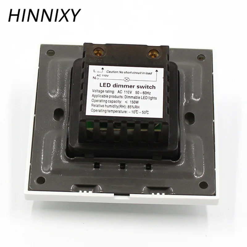 Hinnixy LED Triac диммер 300 Вт 110В/220В Вращающийся Переключатель Регулятор яркости для