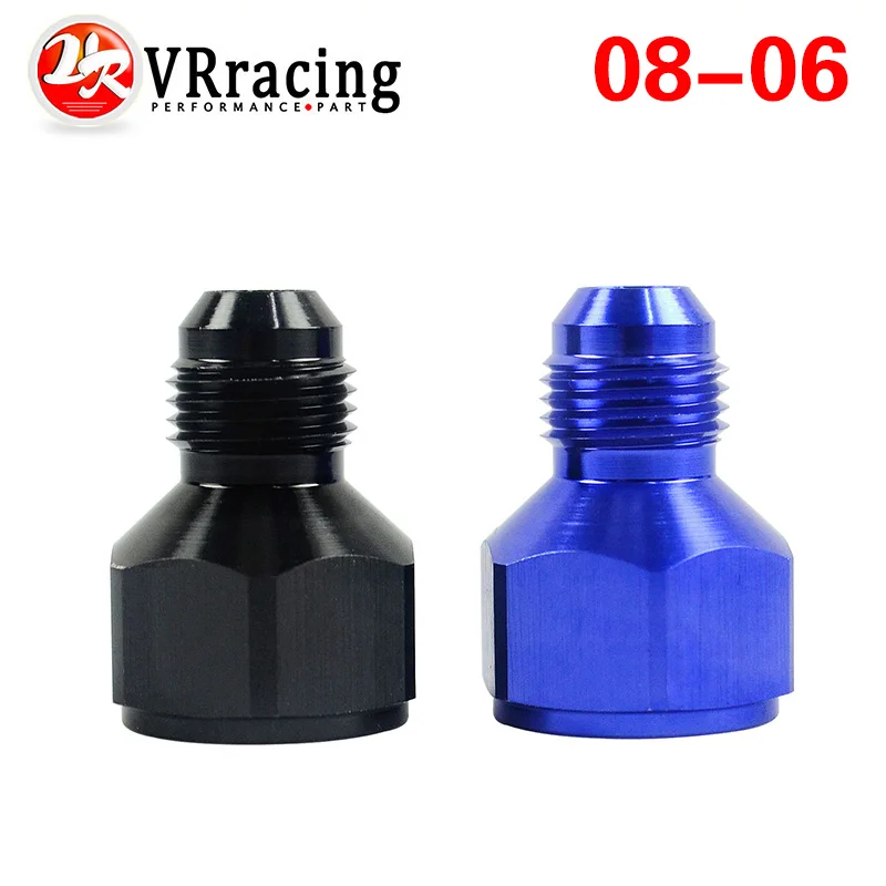 VR 8AN AN8 AN 8 Female to 6AN AN6 6 Male reductor Fitting SL894 08 06 011|vr racing|reducer fittingsfittings an8 |