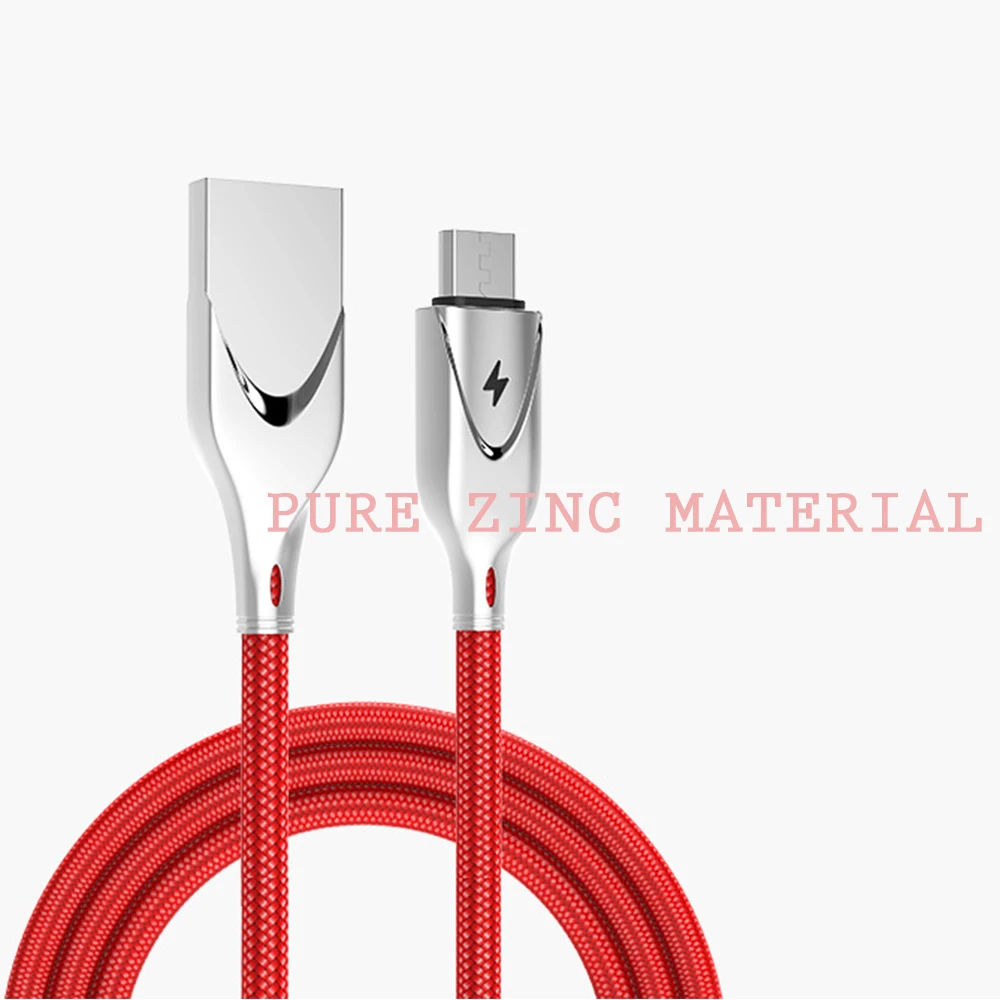 2 м Micro USB кабель 2A Быстрая зарядка для передачи данных Samsung s9 Xiaomi Tablet Android зарядный