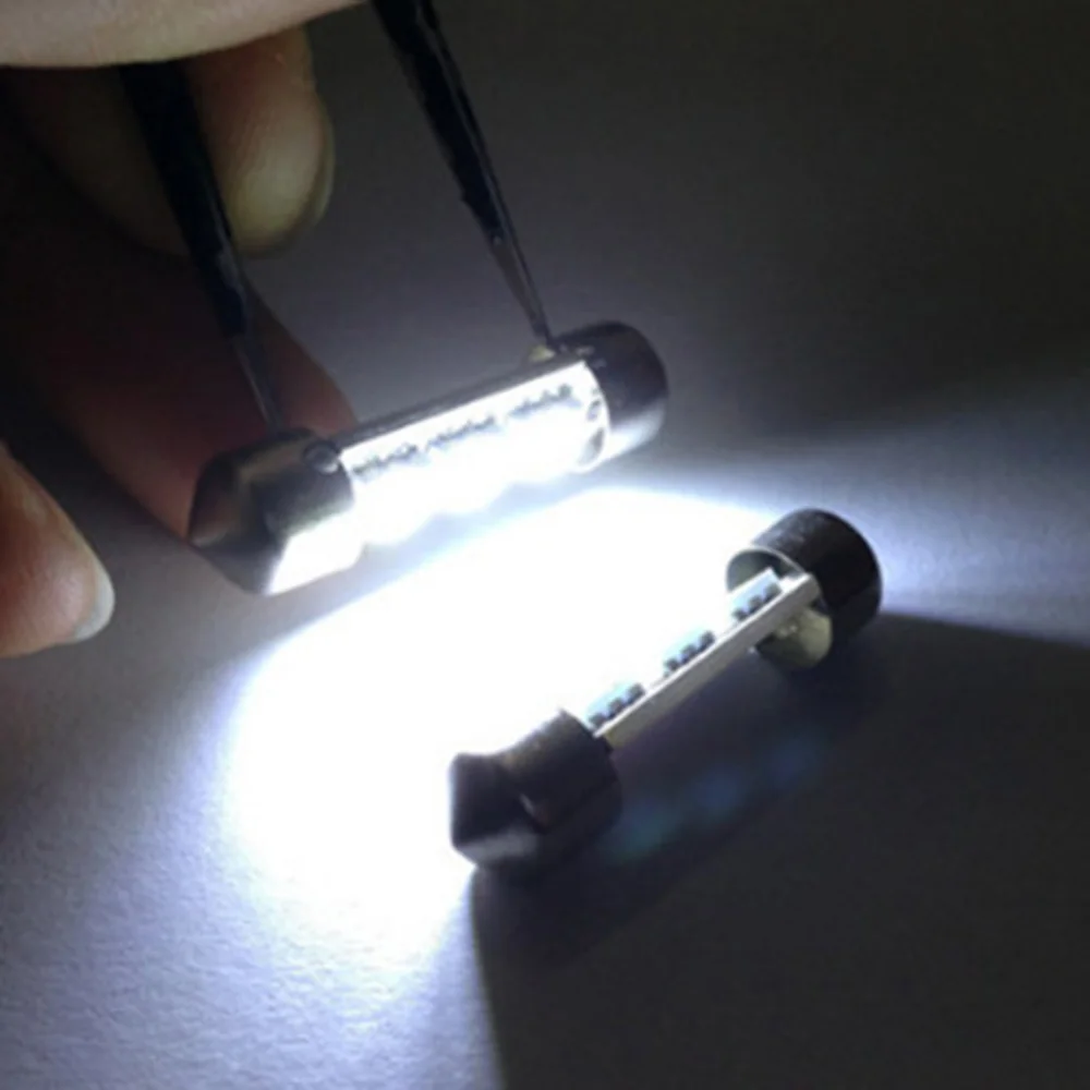 Ysy 500X Переяркий 31ММ 36ММ 39ММ 41ММ 3SMD 5050 SMD C5W Внутренней Фестунка Автомобиль Led Лампа Белый Авто Светодиодная Лампа