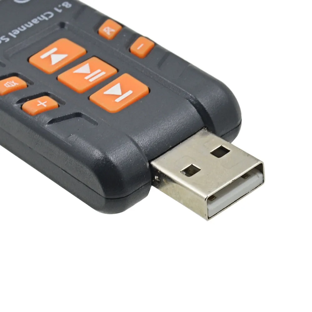 Новое поступление USB для 3D аудио Внешняя USB звуковая карта 8,1 канальный адаптер Tarjeta De Sonido для Windows Vista/XP Win7 Win8
