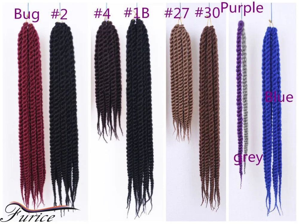 Excited Braiding Havana Mambo Twist Crochet Braids Hair afro kinky jumbo Curly for white and black women |