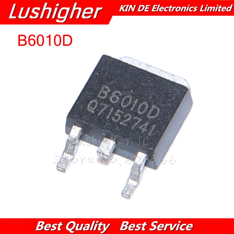 

10 шт. B6010D TO252 B6010 TO-252 новый оригинальный