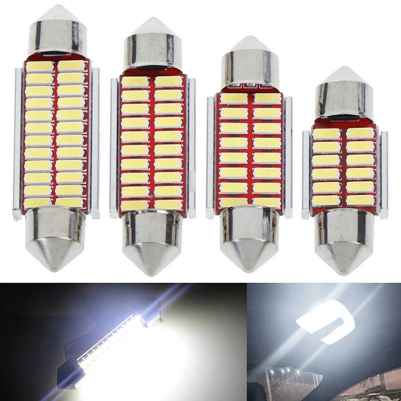 31 мм 36 39 42 4014 SMD Canbus для салона автомобиля лампа стайлинга светодиодная C5W C10W супер