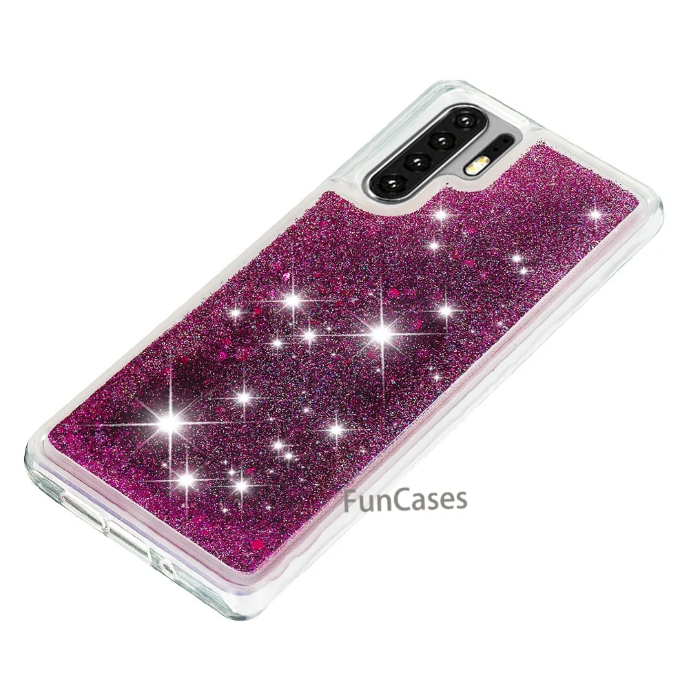 Единорог Фламинго динамический прозрачный блестящий для huawei P30 Pro мягкие чехлы