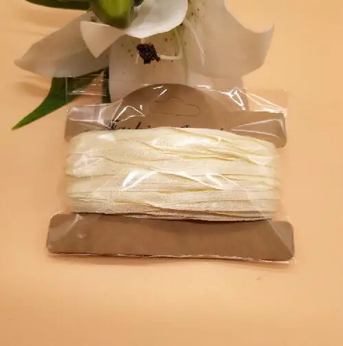 Beige REDJCK 10 м \ ЛОТ 3 мм ширина атласная лента 34 цвета полиэстер Твердые тесьма ленты для DIY Материал Вышивание подарок обёрточная бумага упаковка - Цвет: Beige