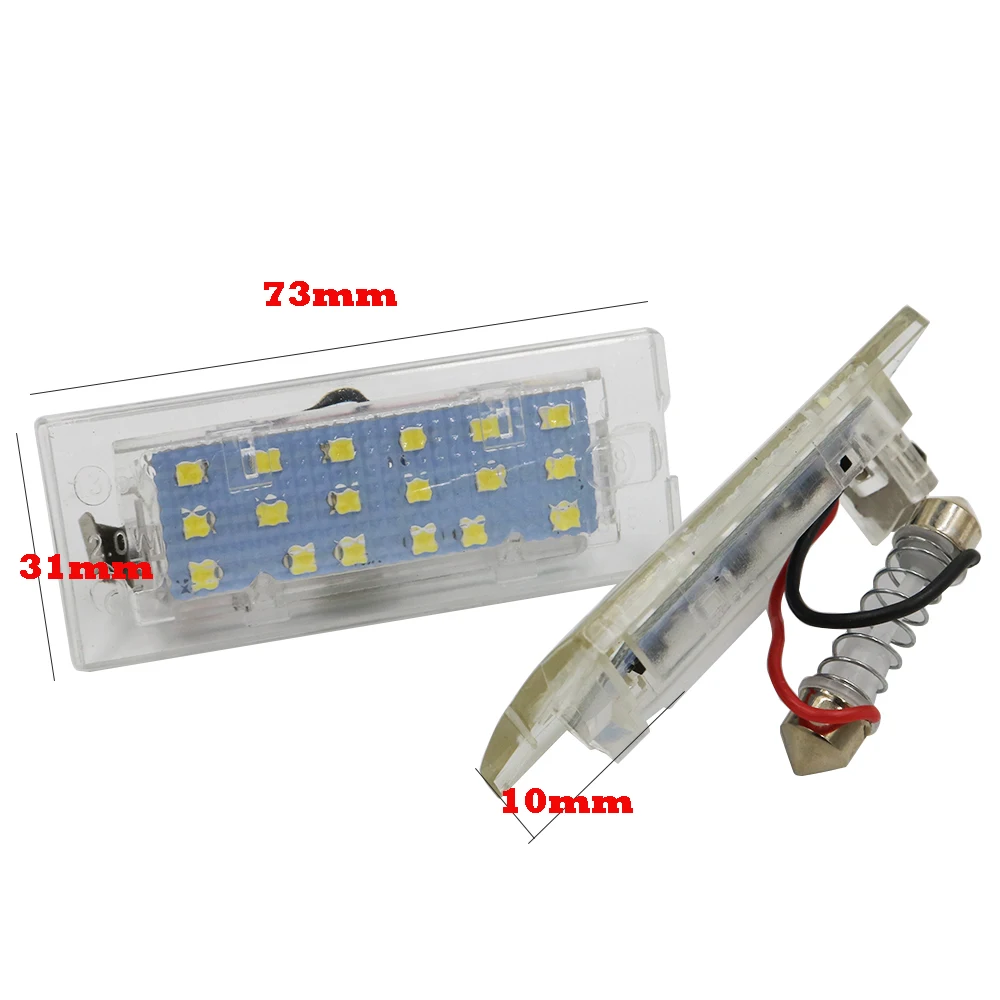 YSY 2X LED CANBUS автомобильный без ошибок номерной знак лампы для BMW E53/X5 перед лицом