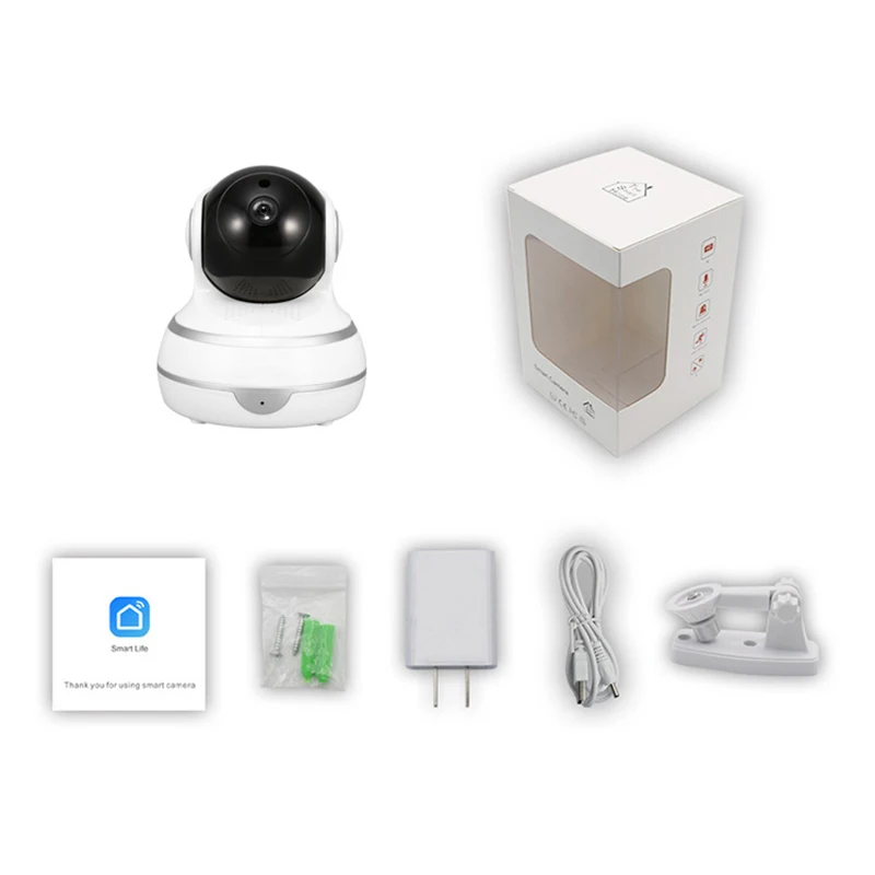 1080 P ip-камера безопасности Беспроводная смарт-камера с Wi-Fi аудио запись наблюдения детская камера видеонаблюдения с монитором для Google Home Alexa