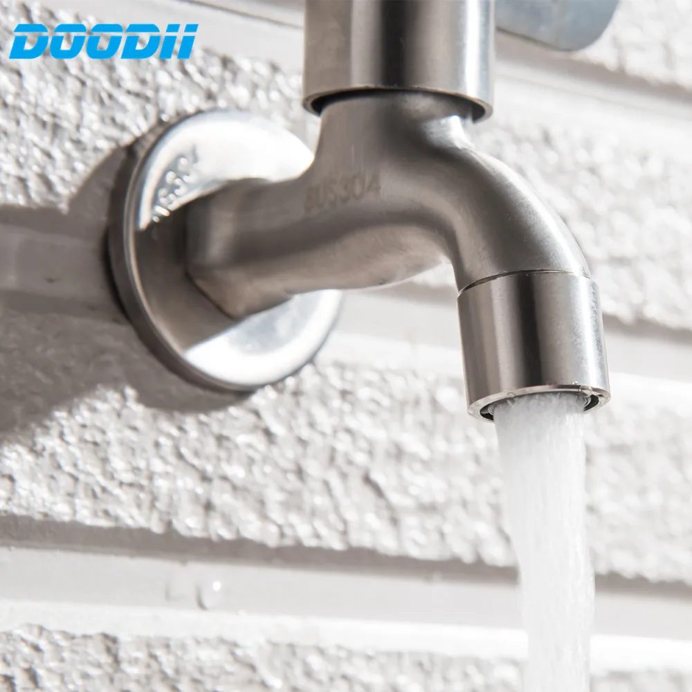 Дуди Ван Маунт Ванная Кран 304 Нержавеющая сталь Садовый Туалетный Кран для Стиральной Машины Высокое Качество