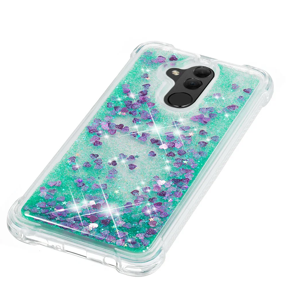 Мягкий силиконовый чехол для Huawei Mate 20 Lite из ТПУ Mate20 SNE-LX1 SNE-LX2 динамический жидкий