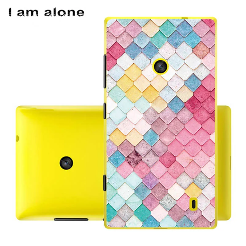Чехлы для телефонов I am alone для microsoft Nokia Lumia 520 4,0 дюйма, мягкий ТПУ мобильный Модный Цветной чехол для Nokia 520 - Цвет: Soft TPU HH71