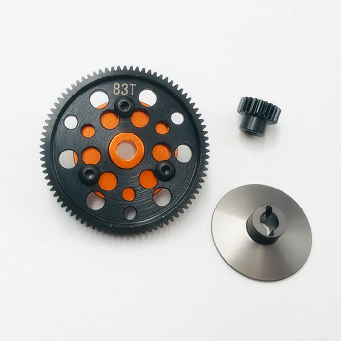 Комплект редукторов Axial scx10 48P коробка передач 81T/83T/85T + шестерни двигателя 22T для