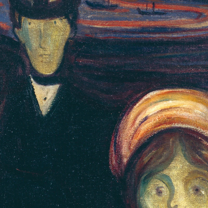 The Cream by Edvard Munch художественный Принт плакат Холст Настенная картина известная картина для гостиной домашний декор