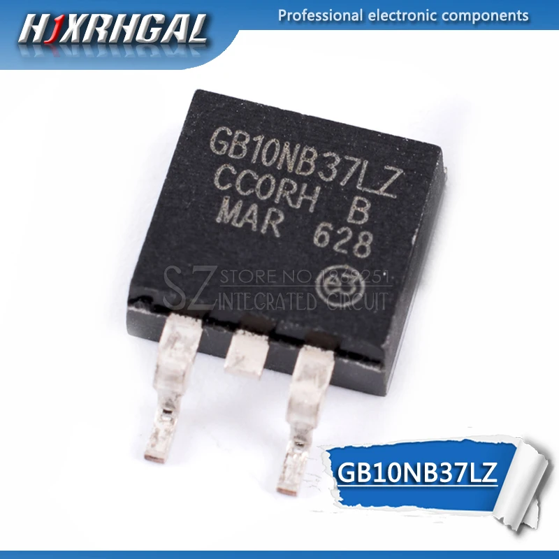 10 шт. GB10NB37LZ-263 STGB10NB37LZ TO263