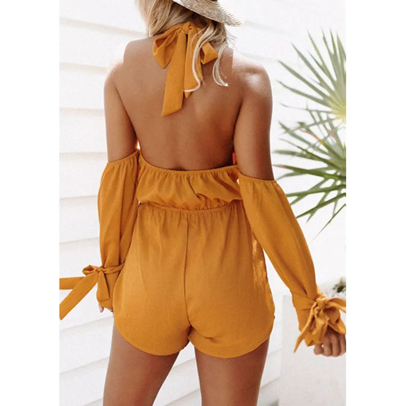 Новые женские Дамы Клубная одежда лето спинки Playsuit Bodycon комбинезон брюки |
