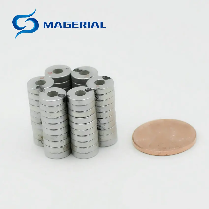Diametrically NdFeB Magnet Ring Dia. 8x3x2 mm Tube N42 Precision Rotor Neodymium Permanent Sensor Magnets 50-500pcs | Обустройство