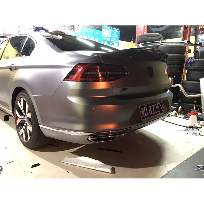 Passat B8- спойлер для Volkswagen Passat B8 спойлер Magotan углеродное волокно после смолы цвет спойлер