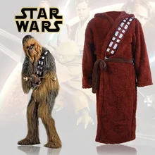 Star Cosplay Wa Chewbacca Bath Robe Bathrobe Cloak Cape Costume Hooded