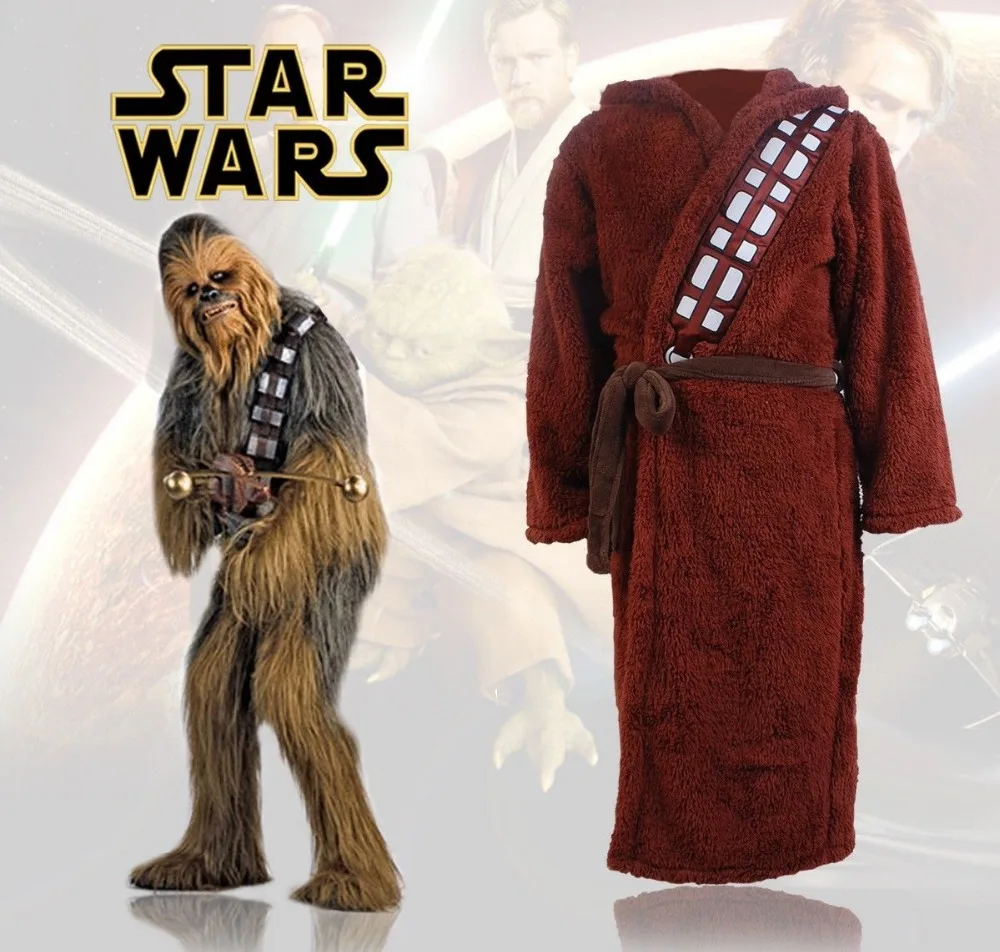 Халат с капюшоном Wa Chewbacca Star Cosplay банный халат накидка костюм капюшоном|costume