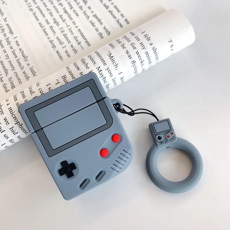 Роскошный милый чехол из 3D gameboy Защитная крышка силикона Bluetooth Беспроводной