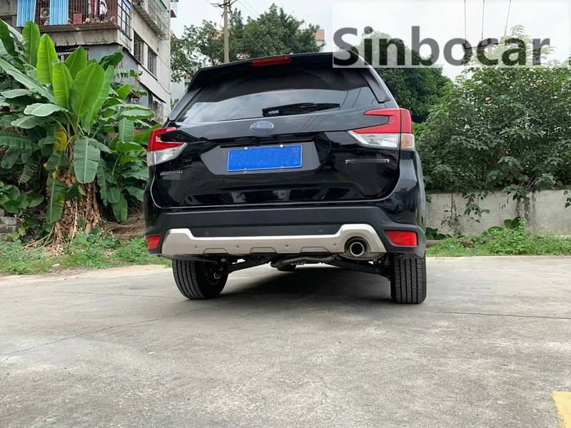 Нержавеющая сталь передний и задний бампер протектор Накладка для Subaru Forester